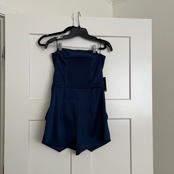 Blue Strapless Romper - Size 6 - NWT - Picture 3 of 8